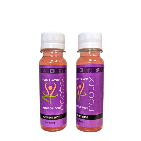 Nootrx nootropic nutrient shots customized for your taste and ingredients. 