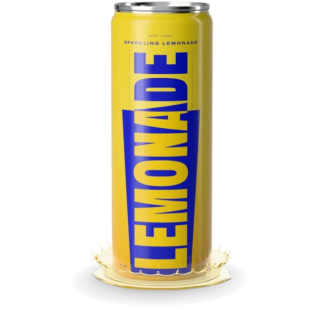 Sparkling Lemonade can